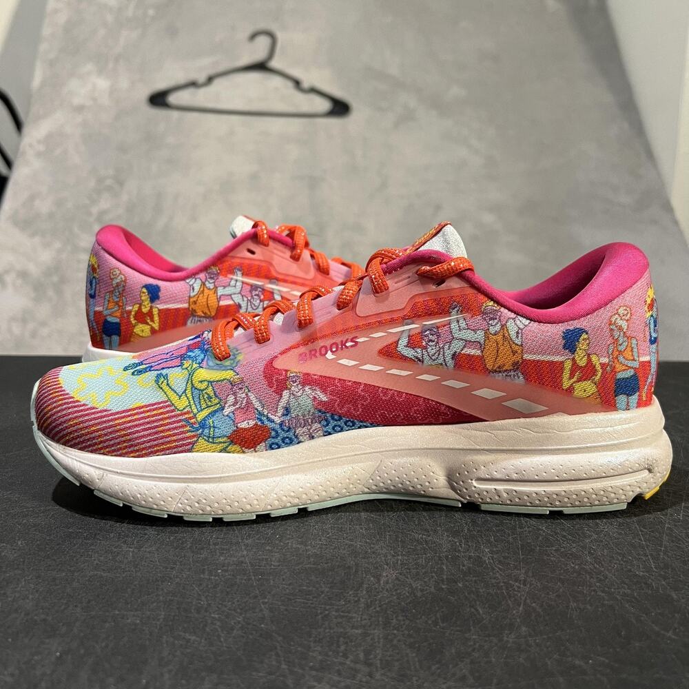 Brooks x Adam Dalton Blake Trace 3 Shoes Mens 9.5 Pride Running Sneaker Athletic - Picture 7 of 10